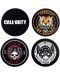 Подложки за чаши Gaya Games: Call of Duty - Badges (Cold War) - 1t