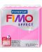Полимерна глина Staedtler - Fimo Effect, 57 g, розова - 1t