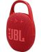 Портативна колонка JBL - Clip 5, червена - 6t