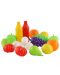 Игрален комплект Polesie - Плодове и зеленчуци, 19 елемента - 1t