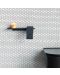 Поставка за тоалетна хартия с рафт Brabantia - MindSet, Mineral Infinite Grey - 6t