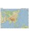 Природогеографска стенна карта на Азия (1:11 000 000) - 1t