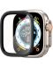 Стъклен протектор Spigen - Glas.TR Slim Pro, Apple Watch Ultra, черен - 1t