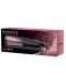 Преса за коса Remington - S5305 Rose Shimmer, до 230°C, черна/розова - 2t