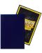 Протектори за карти Dragon Shield Sleeves - Small Matte Night Blue (60 бр.) - 3t