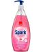 Препарат за съдове с помпа Sano - Spark Almond, 700 ml - 1t