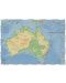 Природогеографска стенна карта на Австралия (1:4 250 000) - 1t