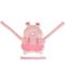 Предпазна възглавница за прохождащи бебета Moni - Rabbit, розова - 3t