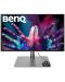 Професионален монитор BenQ - PD2725U, 27", 4K, swivel, сив/черен - 1t