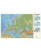 Природогеографска стенна карта на Европа (1:5 000 000, 107/175 см) - 1t