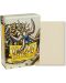Протектори за карти Dragon Shield - Matte Sleeves Small Size, Ivory (60 бр.) - 2t