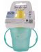 Преходна чаша с дръжки и твърд накрайник Lorelli Baby Care - 210 ml, Зелена - 2t