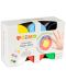 Бои за рисуване с пръсти Primo - 6 цвята, 50 ml - 1t