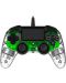 Контролер Nacon за PS4 - Wired Illuminated Compact Controller, crystal green - 10t