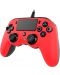 Контролер Nacon за PS4  - Wired Compact, червен - 2t