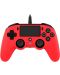 Контролер Nacon за PS4  - Wired Compact, червен - 1t