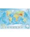Пъзел Trefl от 1000 части - Физическа карта на света - 2t