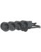 Разклонител Legrand - 694562, 4х шуко, 3 m кабел, черно-сив - 2t