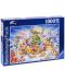 Пъзел Ravensburger от 1000 части - Дисни Коледа - 1t