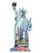 Пъзел Ravensburger от 1000 части с формата на Статуята на Свободата - 2t