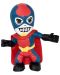 Разтеглива играчка Eolo Toys - Super Masked, Pepper Man, със звуци - 3t