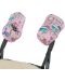 Универсални ръкавици за количка с вълна ДоРечи - Розови с картинки - 3t