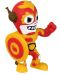 Разтеглива играчка Eolo Toys - Super Masked, Captain Nugget, със звуци - 3t