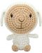 Ръчно плетена играчка Wild Planet - Овца, 12 cm - 1t