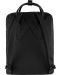 Раница Fjallraven - Kanken Black, 16l, черна - 3t