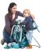 Раница за носене на дете Deuter - Kid Comfort Active SL, синя, 12 l, 2.65 kg - 4t