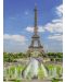 Пъзел Ravensburger от 300 части - Айфеловата кула - панорамен изглед - 2t