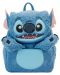 Раница Loungefly Disney: Lilo & Stitch - Stitch Plush Cosplay - 2t