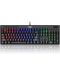 Механична клавиатура Redragon - Manyu, Blue, RGB, черна - 1t