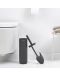Резервна четка за тоалетна Brabantia - MindSet, Dark Grey - 4t