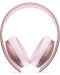 Гейминг слушалки  - Gold Wireless Headset, Rose Gold, 7.1, розови - 5t