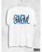 Тениска RockaCoca Snow Time, бяла, размер S - 1t