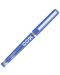 Ролер Deli - EQ416-BL, 0.5 mm, пишещ в синьо - 1t