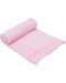 Одеяло с панделка EKO - Розово, 80 х 70 cm - 1t