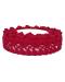 Самозалепваща памучна дантела DP Craft - 15 мм, 1.8 м, червена - 1t