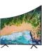 Телевизор Samsung 65NU7372 - 65", LED, UHD, Curved, черен - 3t