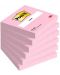 Самозалeпващи листчета Post-it - 6 броя х 100 листа, розови - 1t