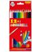 Цветни моливи с четка Sense – Акварелни, 12 броя - 1t