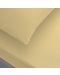 Сет чаршаф с ластик и калъфка TAC - 100% памук Р, за 100 х 200 cm, жълт - 1t