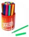 Цветни флумастери с моливник Sense Basic – 42 броя - 1t