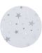 Сгъваем матрак Chipolino, 60 x 120 x 6 cm, платина със сиви звезди - 4t