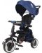 Сгъваема детска триколка QPlay - Rito Plus, Eva Wheels, Blue - 4t