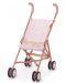 Сгъваема количка за кукли Battat Lulla Baby - Розова на звездички - 1t