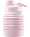 Сгъваема бутилка Cellularline - Rebottle, 750ml, розова - 3t