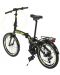 Сгъваем градски велосипед CAMP - Q10, 20", черен/жълт - 2t