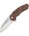 Сгъваем джобен нож Haller - Redwood, дръжка от секвоя - 1t